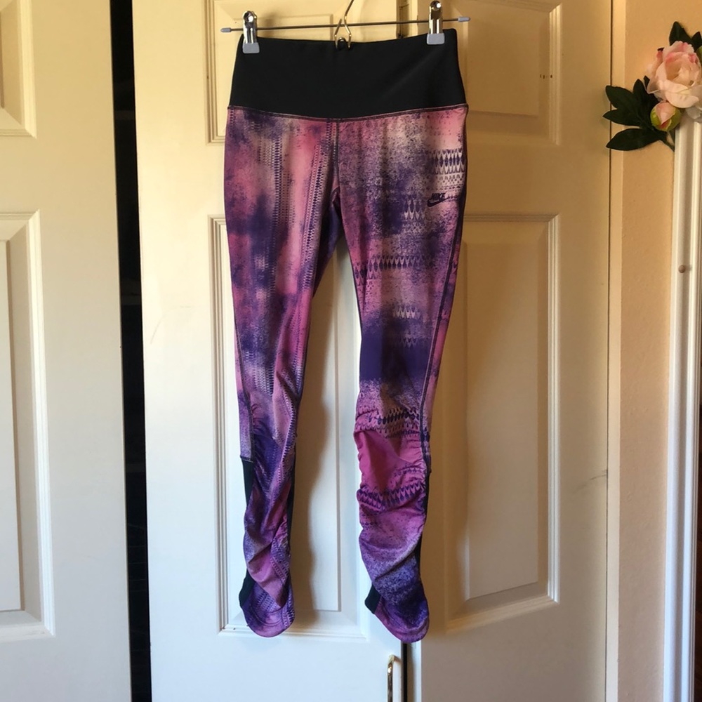 Nike purple/pink yoga pants